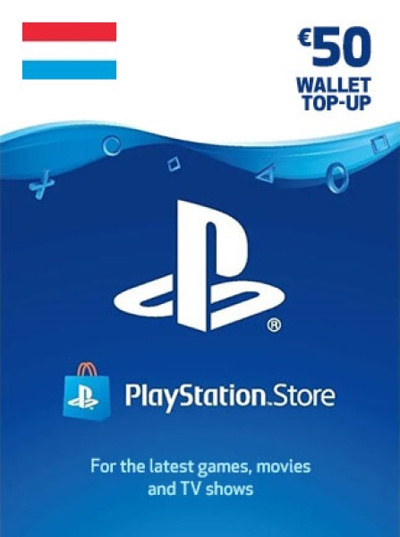 PlayStation Network Gift Card 50 EUR PSN LUXEMBOURG PlayStation Network Gift Card 50 EUR PSN LUXEMBOURG