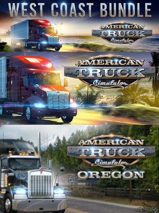 American Truck Simulator - West Coast Bundle (PC) - Steam Key - EUROPE