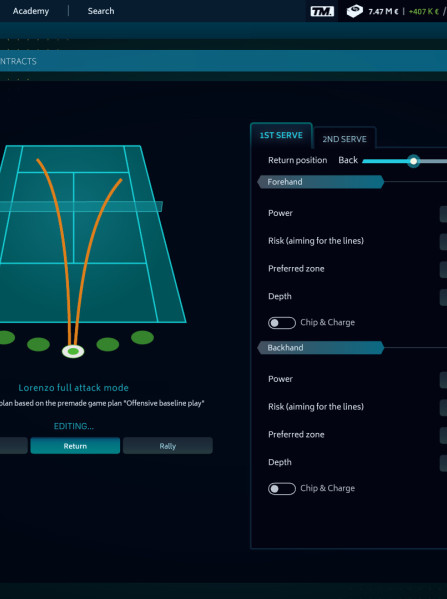 Tennis Manager 2021 (PC) - Steam Key - EUROPE