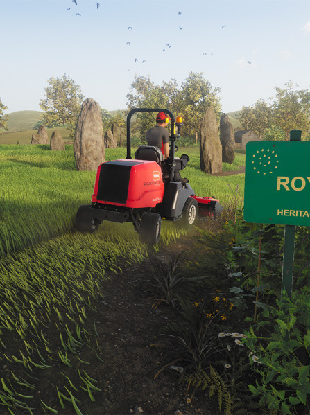 Lawn Mowing Simulator - Ancient Britain (PC) - Steam Key - EUROPE