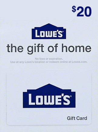 Lowe's Gift Card 20 USD - Lowe's Key - UNITED STATES