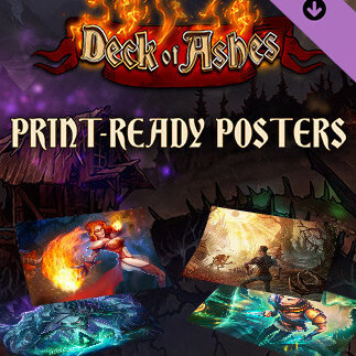 Deck of Ashes - Print-Ready Posters (PC) - Steam Key - GLOBAL