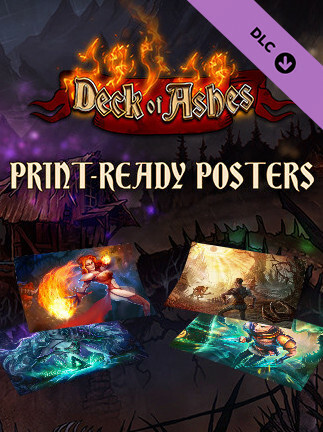Deck of Ashes - Print-Ready Posters (PC) - Steam Key - GLOBAL