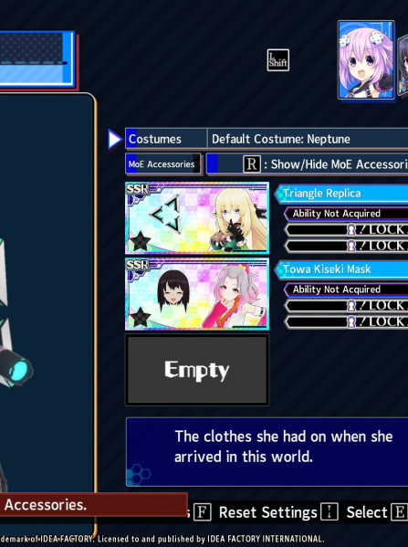 Neptunia Virtual Stars - Towa Kiseki - Vtuber Accessories (PC) - Steam Key - GLOBAL Neptunia Virtual Stars - Towa Kiseki - Vtuber Accessories (PC) - Steam Key - GLOBAL