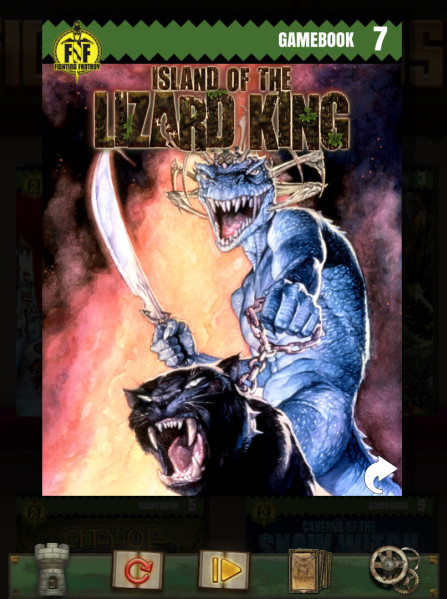 Fighting Fantasy: Island of the Lizard King (PC) - Steam Key - GLOBAL