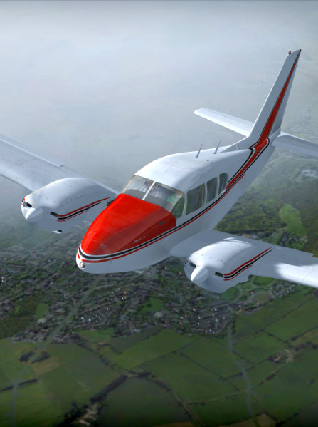 FSX: Steam Edition - Piper Aztec Add-On (PC) - Steam Key - EUROPE