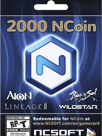 2000 NCoins - NCSoft Key - GLOBAL 2000 NCoins - NCSoft Key - GLOBAL