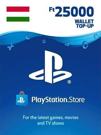 PlayStation Network Gift Card 25000 HUF - PSN Key - HUNGARY PlayStation Network Gift Card 25000 HUF - PSN Key - HUNGARY