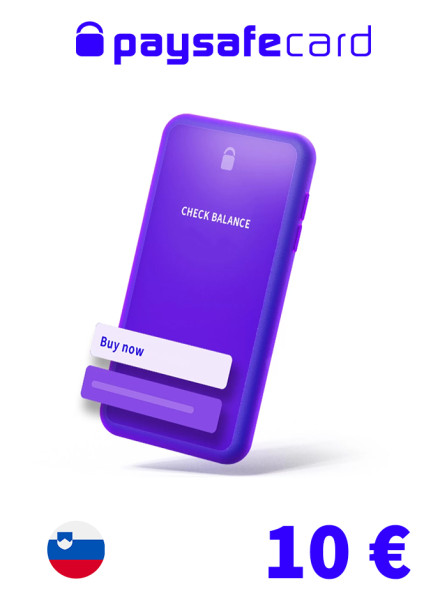 paysafecard 10 EUR Voucher Slovenia (SI)