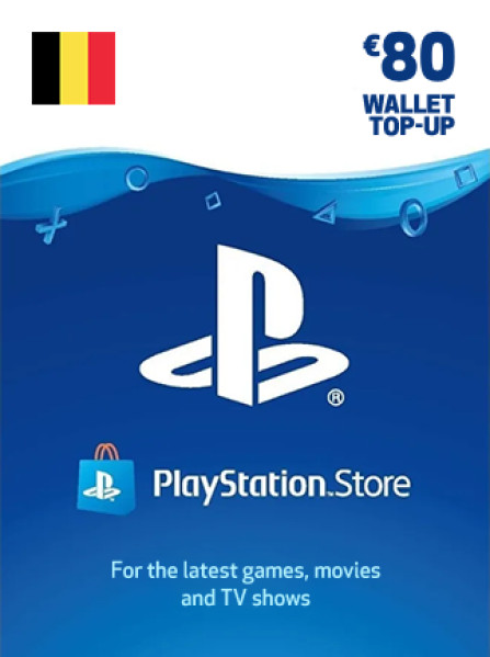 PlayStation Network Gift Card 80 EUR - PSN Key - BELGIUM PlayStation Network Gift Card 80 EUR - PSN Key - BELGIUM