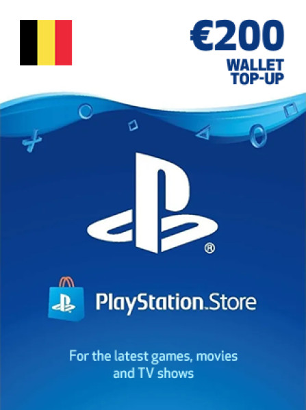 PlayStation Network Gift Card 200 EUR - PSN Key - BELGIUM PlayStation Network Gift Card 200 EUR - PSN Key - BELGIUM