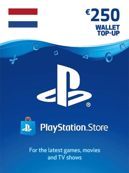 PlayStation Network Gift Card 250 EUR - PSN Key - NETHERLANDS PlayStation Network Gift Card 250 EUR - PSN Key - NETHERLANDS