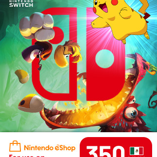 Nintendo eShop Card 350 MXN - Nintendo eShop Key - MEXICO