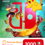 Nintendo eShop Card 1000 MXN - Nintendo eShop Key - MEXICO
