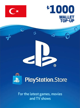 PlayStation Network Gift Card 1000 TRY - PSN Key - TURKEY
