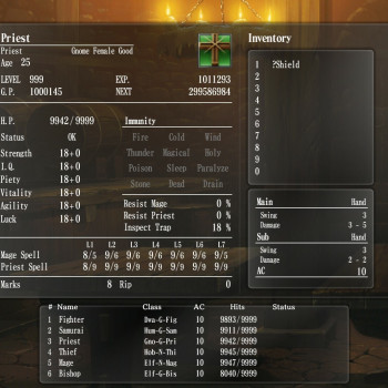 Wizardry: The Five Ordeals (PC) - Steam Key - GLOBAL