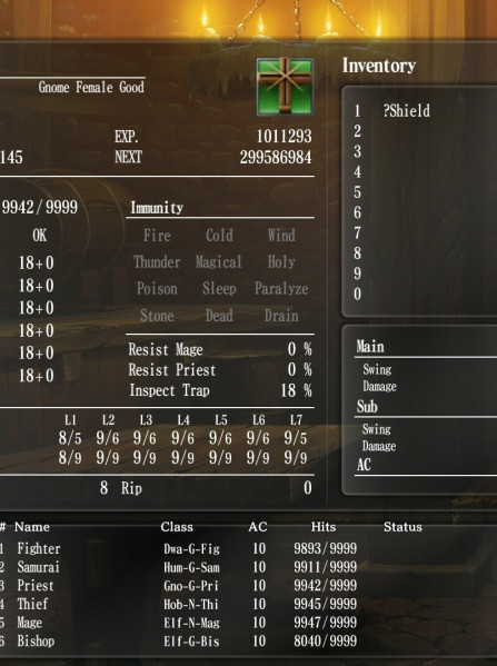 Wizardry: The Five Ordeals (PC) - Steam Key - GLOBAL