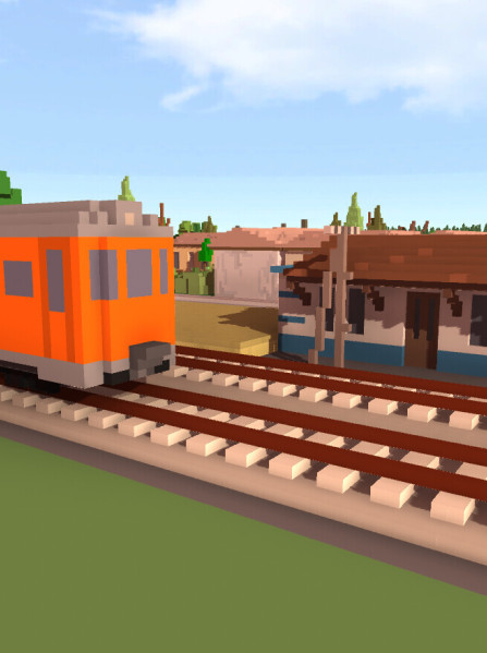 Urbek City Builder - Trains (PC) - Steam Key - GLOBAL