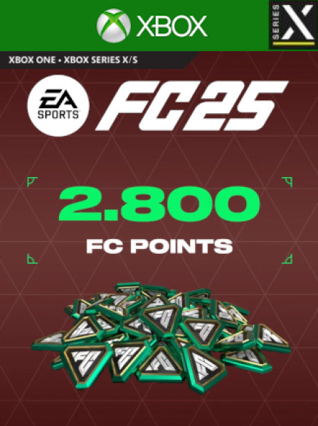 EA Sports FC 25 Ultimate Team 2800 FC Points - Xbox Live Key - GLOBAL EA Sports FC 25 Ultimate Team 2800 FC Points - Xbox Live Key - GLOBAL