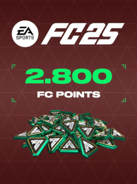 EA Sports FC 25 Ultimate Team 2800 FC Points - EA App Key - GLOBAL EA Sports FC 25 Ultimate Team 2800 FC Points - EA App Key - GLOBAL