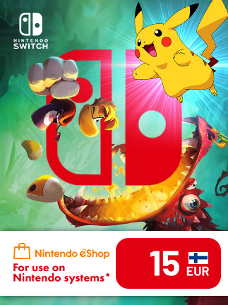 Nintendo eShop Card 15 EUR - Nintendo eShop Key - FINLAND Nintendo eShop Card 15 EUR - Nintendo eShop Key - FINLAND