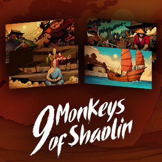 9 Monkeys of Shaolin - HD Wallpapers (PC) - Steam Key - GLOBAL