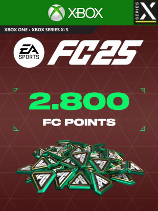 EA Sports FC 25 Ultimate Team 2800 FC Points - Xbox Live Key - UNITED STATES EA Sports FC 25 Ultimate Team 2800 FC Points - Xbox Live Key - UNITED STATES