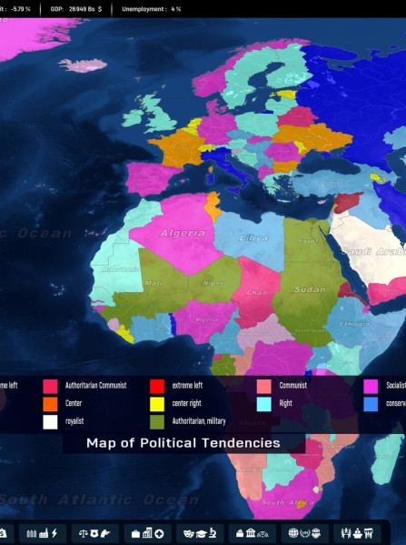 Geo-Political Simulator 5 (PC) - Steam Key - GLOBAL Geo-Political Simulator 5 (PC) - Steam Key - GLOBAL