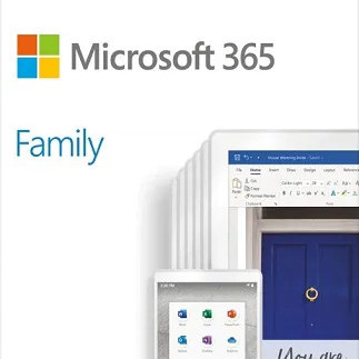 Microsoft Office 365 Family (PC) (6 Devices, 1 Year)  - Microsoft Account - GLOBAL