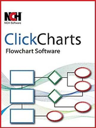 NCH: ClickCharts Diagram and Flowchart (PC) (1 Device, Lifetime)  - NCH Key - GLOBAL