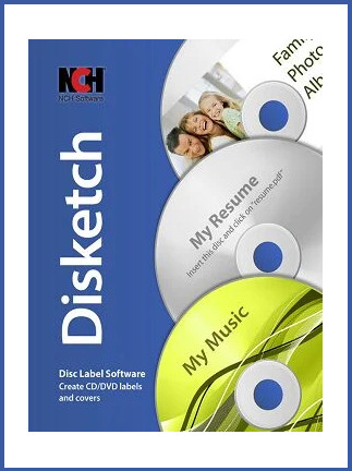 NCH: Disketch Disc Label (PC) (1 Device, Lifetime)  - NCH Key - GLOBAL