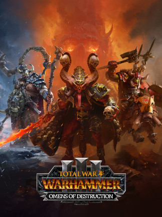 Total War: WARHAMMER III – Omens of Destruction (PC) - Steam Key - EUROPE Total War: WARHAMMER III – Omens of Destruction (PC) - Steam Key - EUROPE
