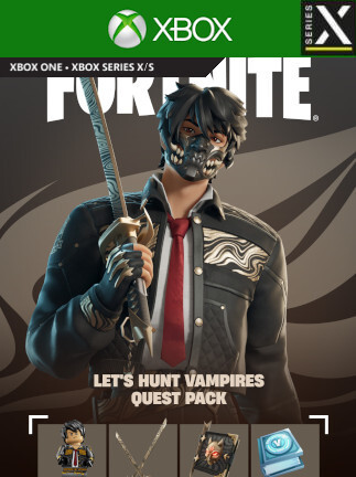 Fortnite - Let's Hunt Vampires Quest Pack (Xbox Series X/S) - Xbox Live Key - SOUTH AFRICA Fortnite - Let's Hunt Vampires Quest Pack (Xbox Series X/S) - Xbox Live Key - SOUTH AFRICA