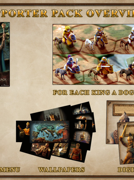 Yield! Fall of Rome - Supporter Pack (PC) - Steam Key - GLOBAL