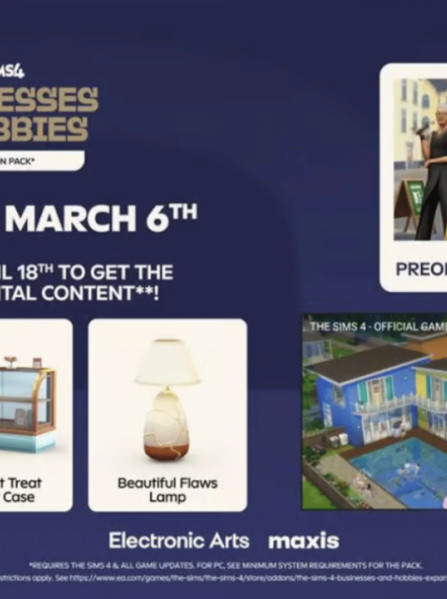 The Sims 4 - Businesses & Hobbies Expansion Pack - Preorder Bonus (PC) - EA App Key - GLOBAL