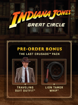 Indiana Jones and the Great Circle - Pre-order Bonus (PS5) - PSN Key - EUROPE Indiana Jones and the Great Circle - Pre-order Bonus (PS5) - PSN Key - EUROPE
