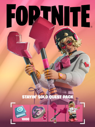 Fortnite - Stayin' Solo Quest Pack DLC (Xbox Series X/S) - Xbox Live Key - UNITED STATES Fortnite - Stayin' Solo Quest Pack DLC (Xbox Series X/S) - Xbox Live Key - UNITED STATES