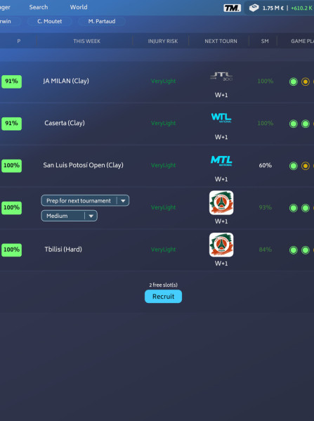 Tennis Manager 25 (PC) - Steam Key - GLOBAL Tennis Manager 25 (PC) - Steam Key - GLOBAL