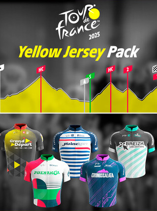 Tour de France 2025 - Yellow Jersey Pack (PC) - Steam Key - GLOBAL