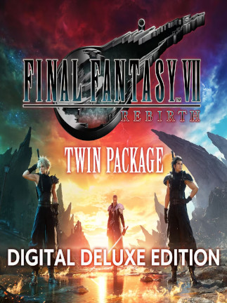 Final Fantasy VII Rebirth & Remake Digital Deluxe Twin Pack (PC) - Steam Key - ROW