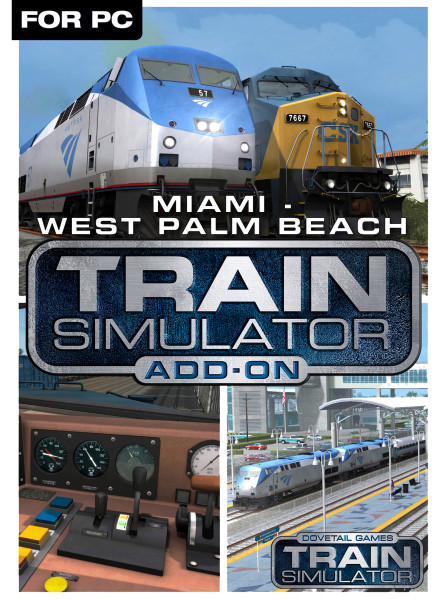 Train Simulator: Miami West Palm Beach Route ( PC ) - Steam ROW