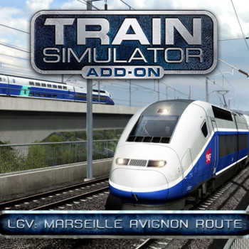Train Simulator LGV Marseille Avignon Route Add-On Steam - ROW