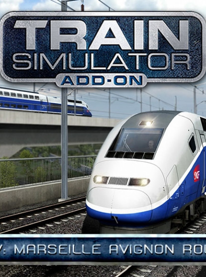 Train Simulator LGV Marseille Avignon Route Add-On Steam - ROW