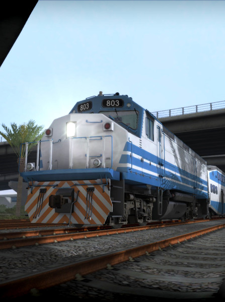 Train Simulator: Miami Commuter Rail F40PHL-2 Loco Add-On Steam Key - ROW