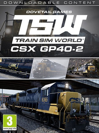 Train Sim World: CSX GP40-2 Loco Add-On (PC) - Steam Key ROW