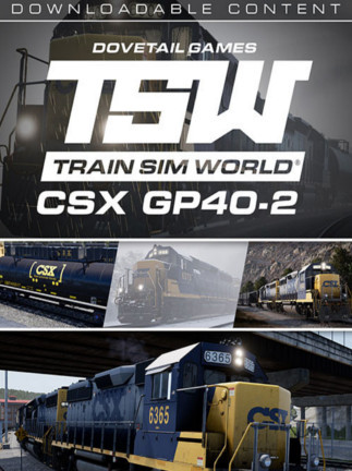 Train Sim World: CSX GP40-2 Loco Add-On (PC) - Steam Key ROW