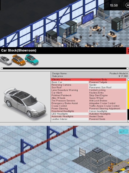 Production Line: Car factory simulation (PC) - Steam Key EU