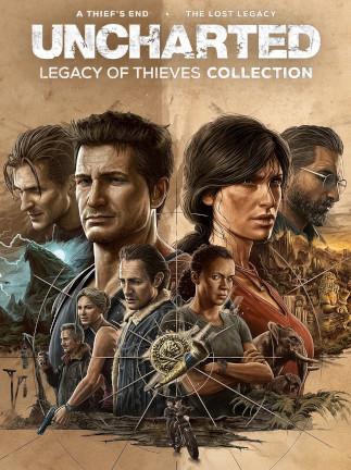 Uncharted: Legacy of Thieves Collection (PC) - Steam Key - ROW - Polish Language