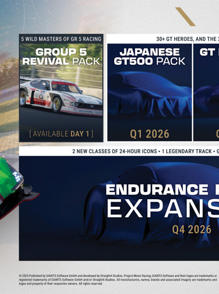 Project Motor Racing: Year 1 Season Pass (PC) - Steam Key - GLOBAL