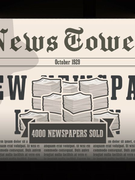 News Tower (PC) - Steam Key  - RU-CIS